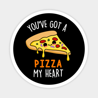 You've Got A Pizza My Heart Cute Pizza Pun. Magnet